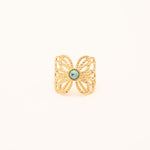 Bague Bohm Paris - Jose Bagues Bohm Paris Howlite bleu 