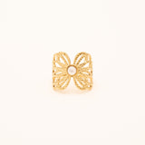 Bague Bohm Paris - Jose Bagues Bohm Paris Nacre blanc 