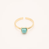 Bague Bohm Paris - Kalys Bague Bohm Paris Howlite bleu 
