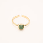 Bague Bohm Paris - Kalys Bague Bohm Paris Jaspe vert 