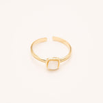 Bague Bohm Paris - Kalys Bague Bohm Paris Nacre blanche 