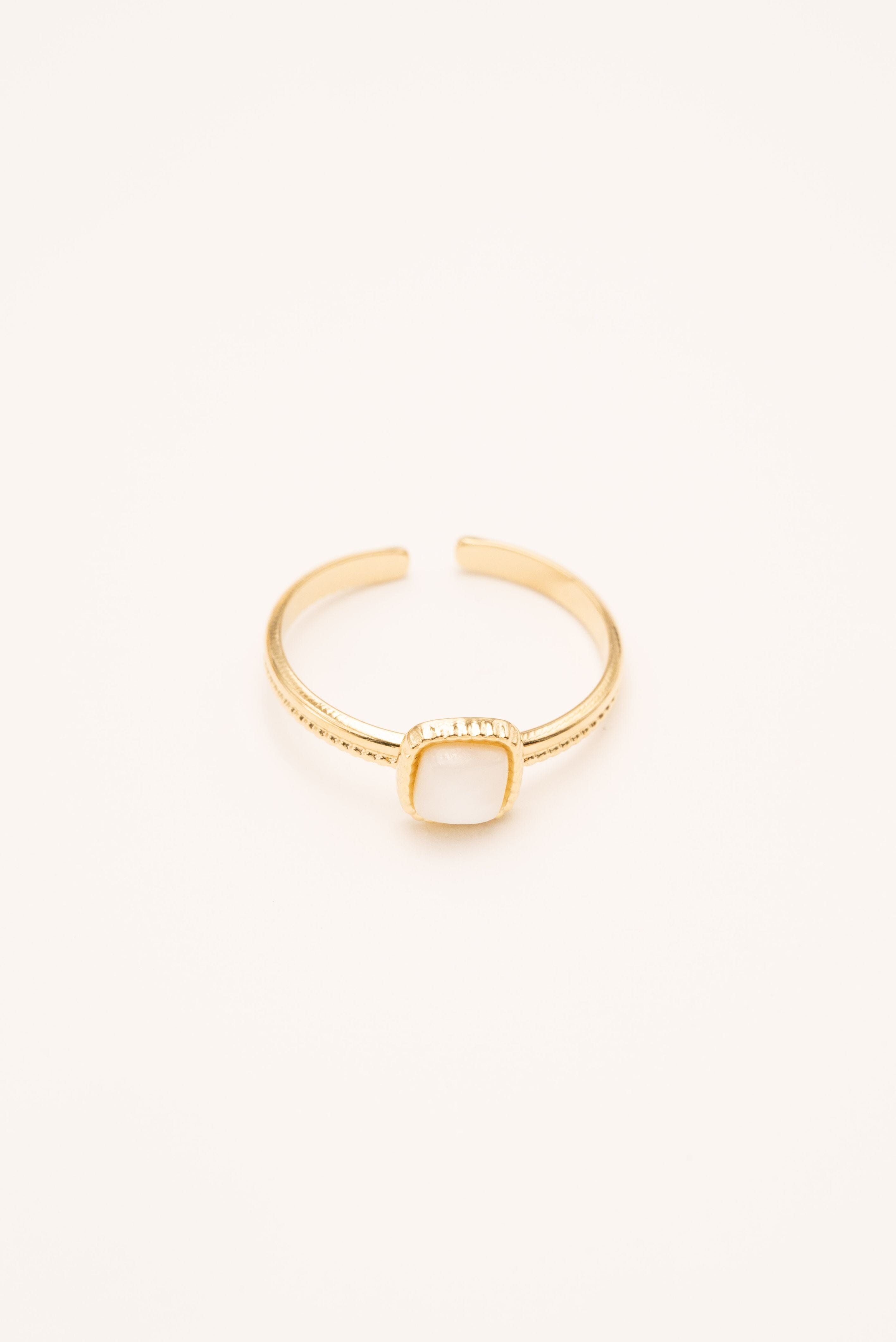 Bague Bohm Paris - Kalys Bague Bohm Paris Nacre blanche 