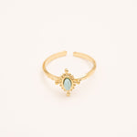 Bague Bohm Paris - Karima Bague Bohm Paris Howlite bleu 