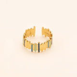 Bague Bohm Paris - Keynia Bague Bohm Paris bleu email 