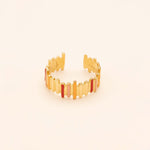 Bague Bohm Paris - Keynia Bague Bohm Paris Rose émail 