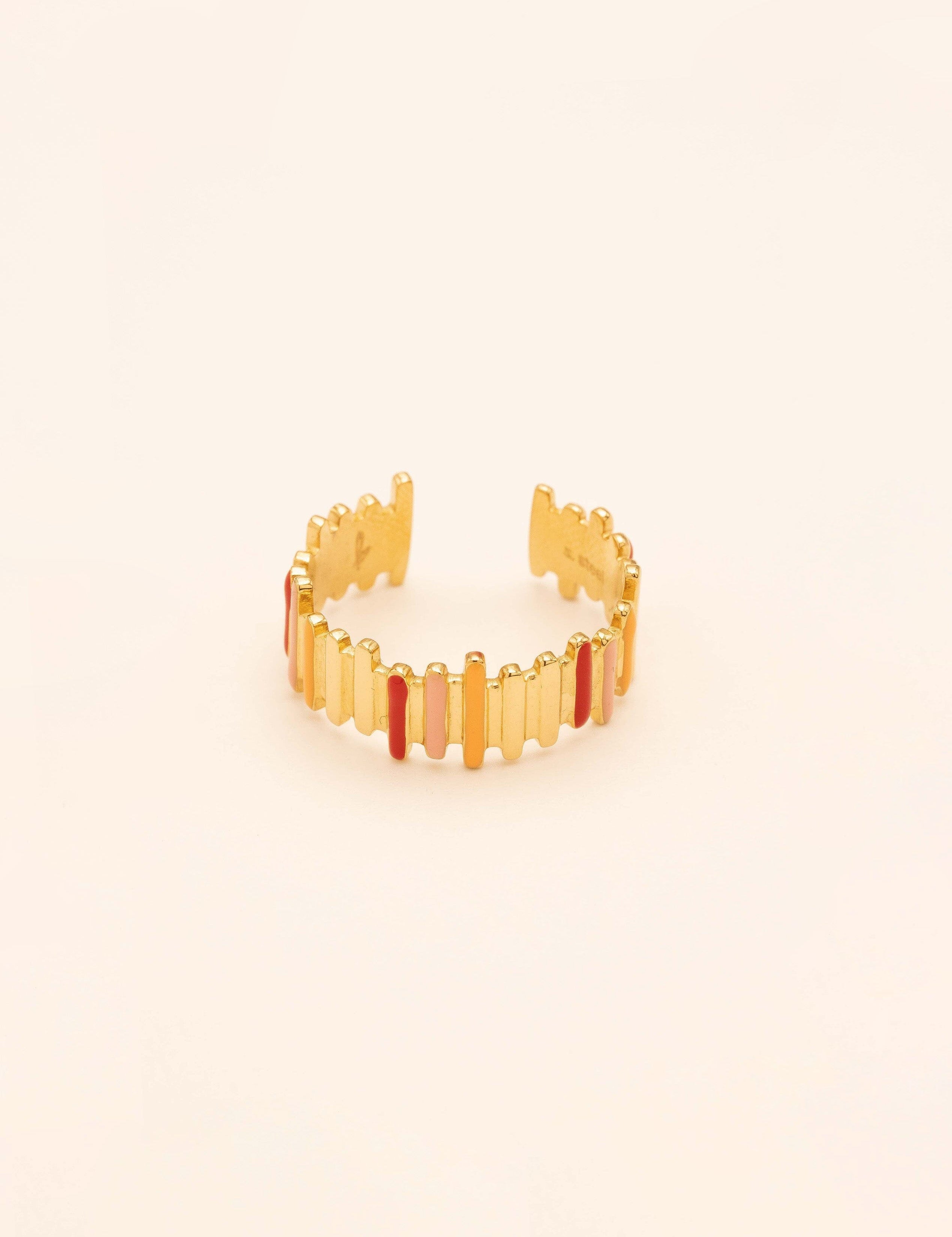 Bague Bohm Paris - Keynia Bague Bohm Paris Rose émail 