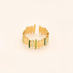 Bague Bohm Paris - Keynia Bague Bohm Paris vert émail 
