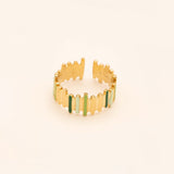 Bague Bohm Paris - Keynia Bague Bohm Paris vert émail 