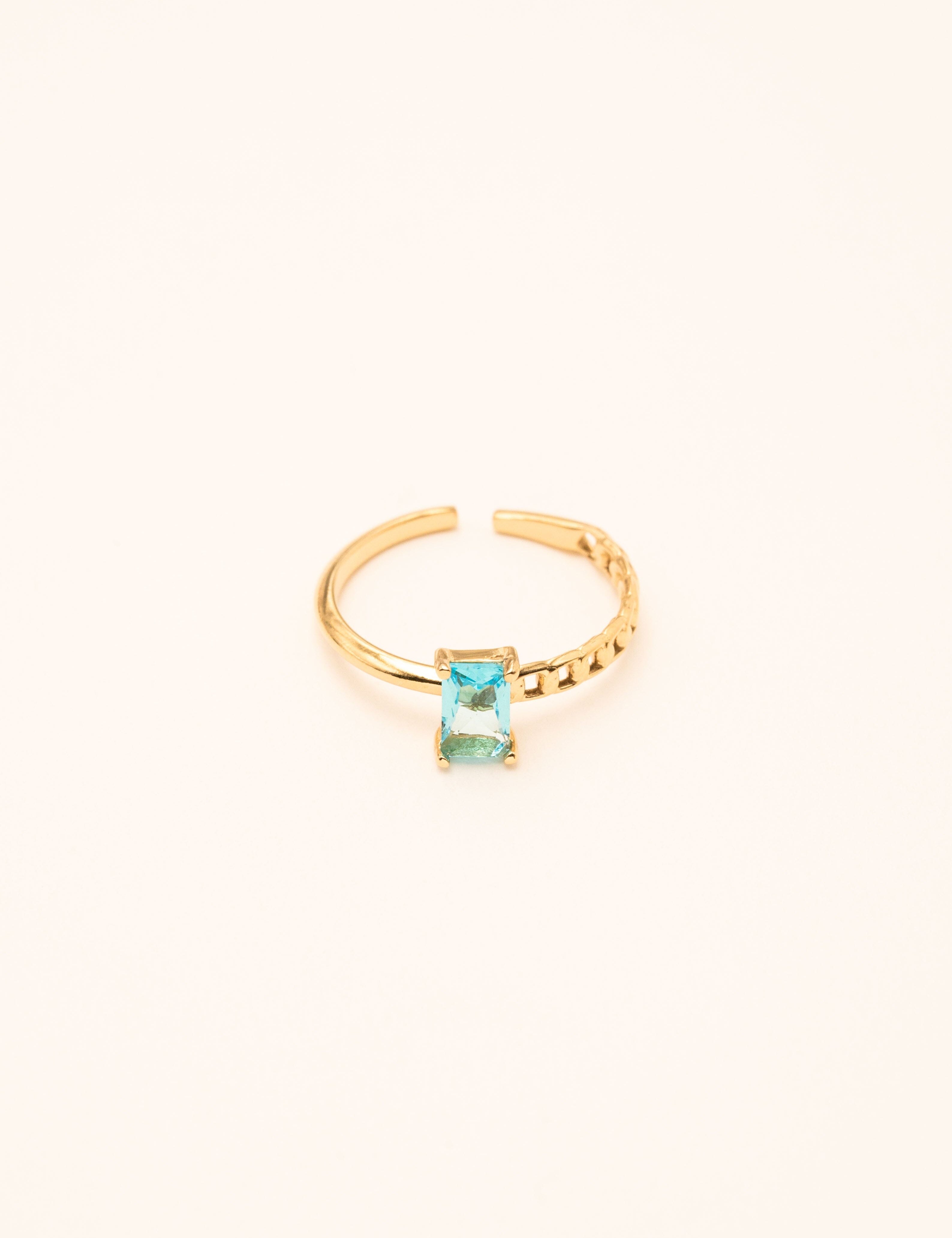 Bague Bohm Paris - Louania Bagues Bohm Paris Bleu turquoise 