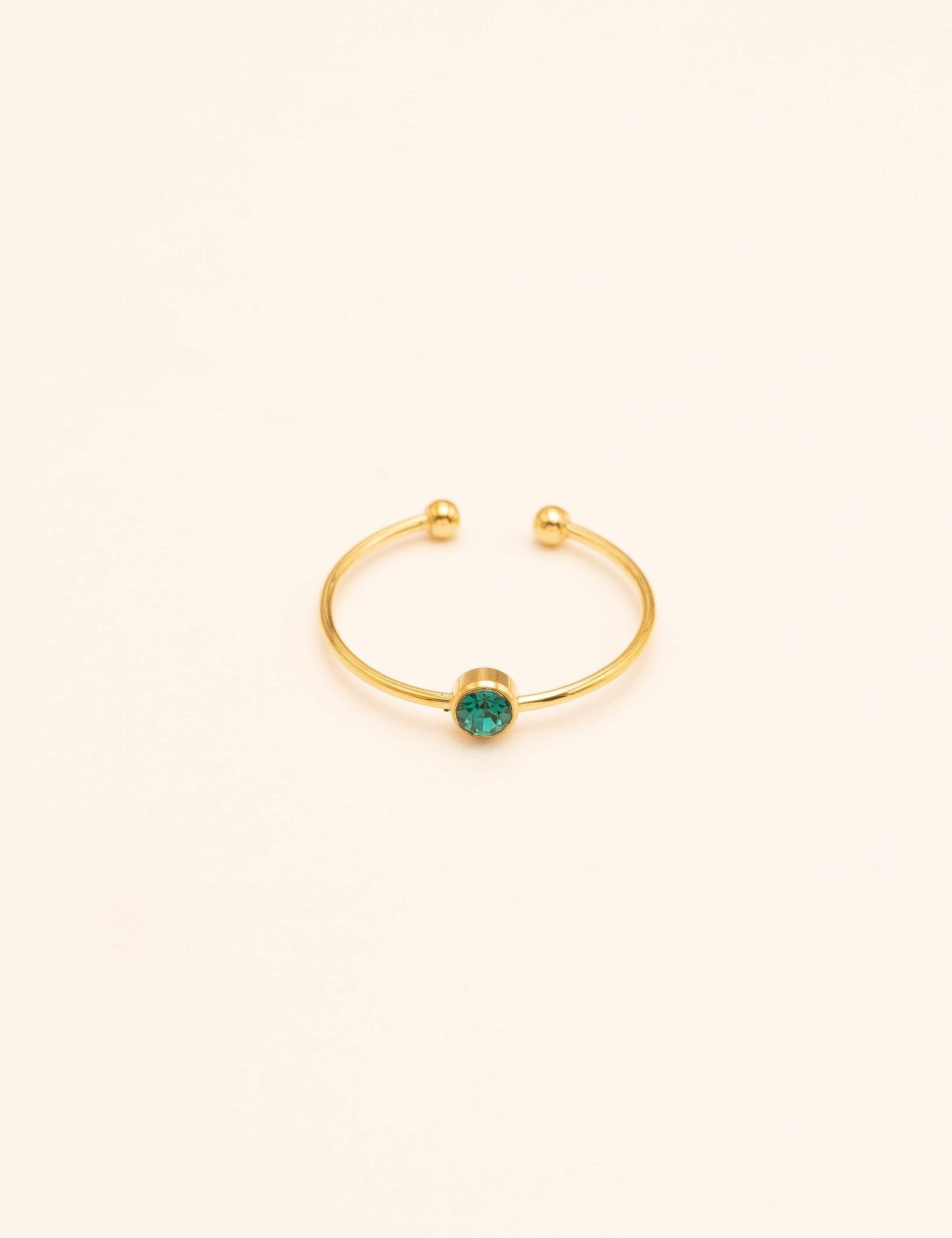 Bague Bohm Paris - Maisie Bague Bohm Paris Bleu turquoise 