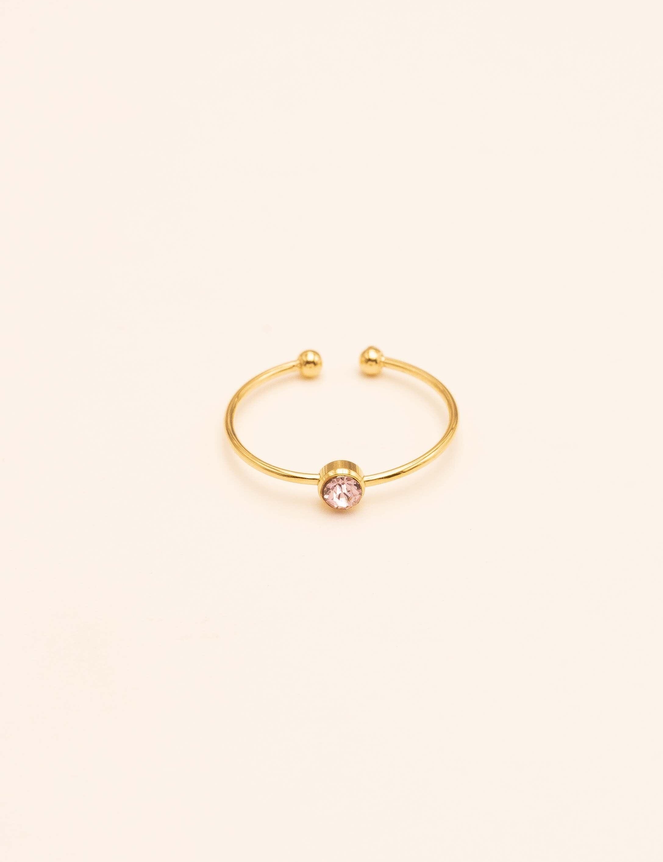 Bague Bohm Paris - Maisie Bague Bohm Paris Rose pétale 