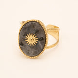 Bague Bohm Paris - Newis Bague Bohm Paris Labradorite 