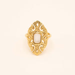 Bague Bohm Paris - Sélina Bague Bohm Paris Nacre blanche 