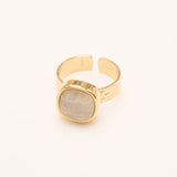 Bague Bohm Paris - Sivaria Bague Bohm Paris Agate blanche 