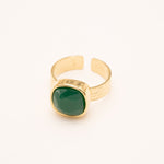 Bague Bohm Paris - Sivaria Bague Bohm Paris Agate verte 