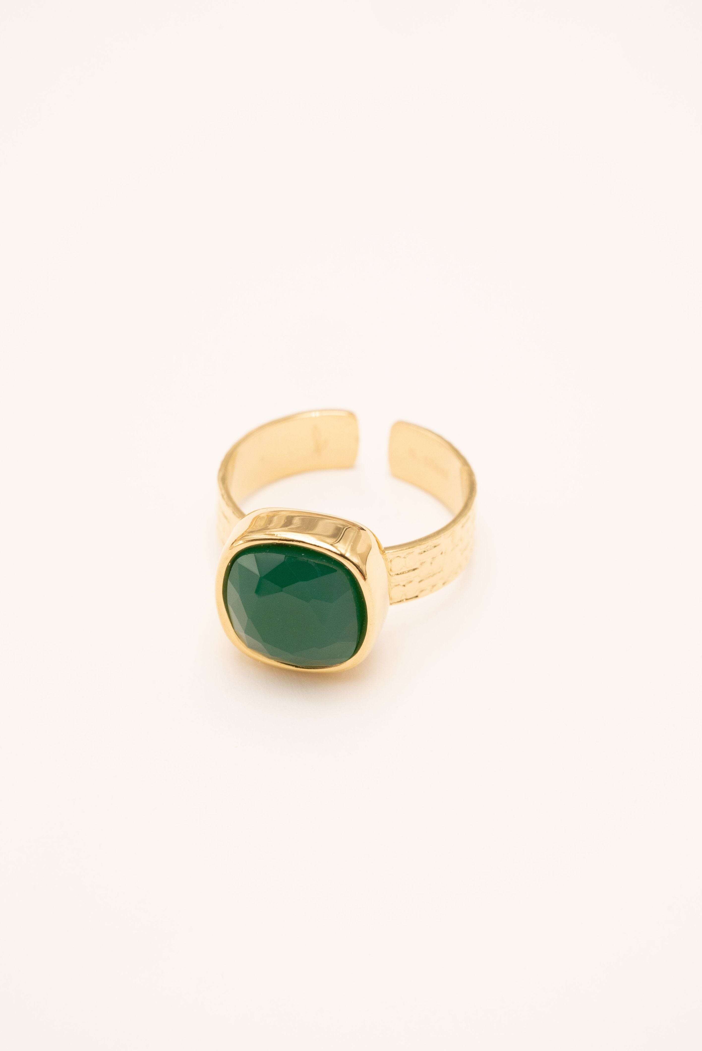 Bague Bohm Paris - Sivaria Bague Bohm Paris Agate verte 