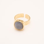 Bague Bohm Paris - Sivaria Bague Bohm Paris Aventurine bleue 
