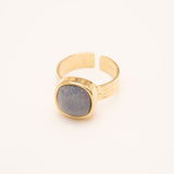 Bague Bohm Paris - Sivaria Bague Bohm Paris Aventurine bleue 