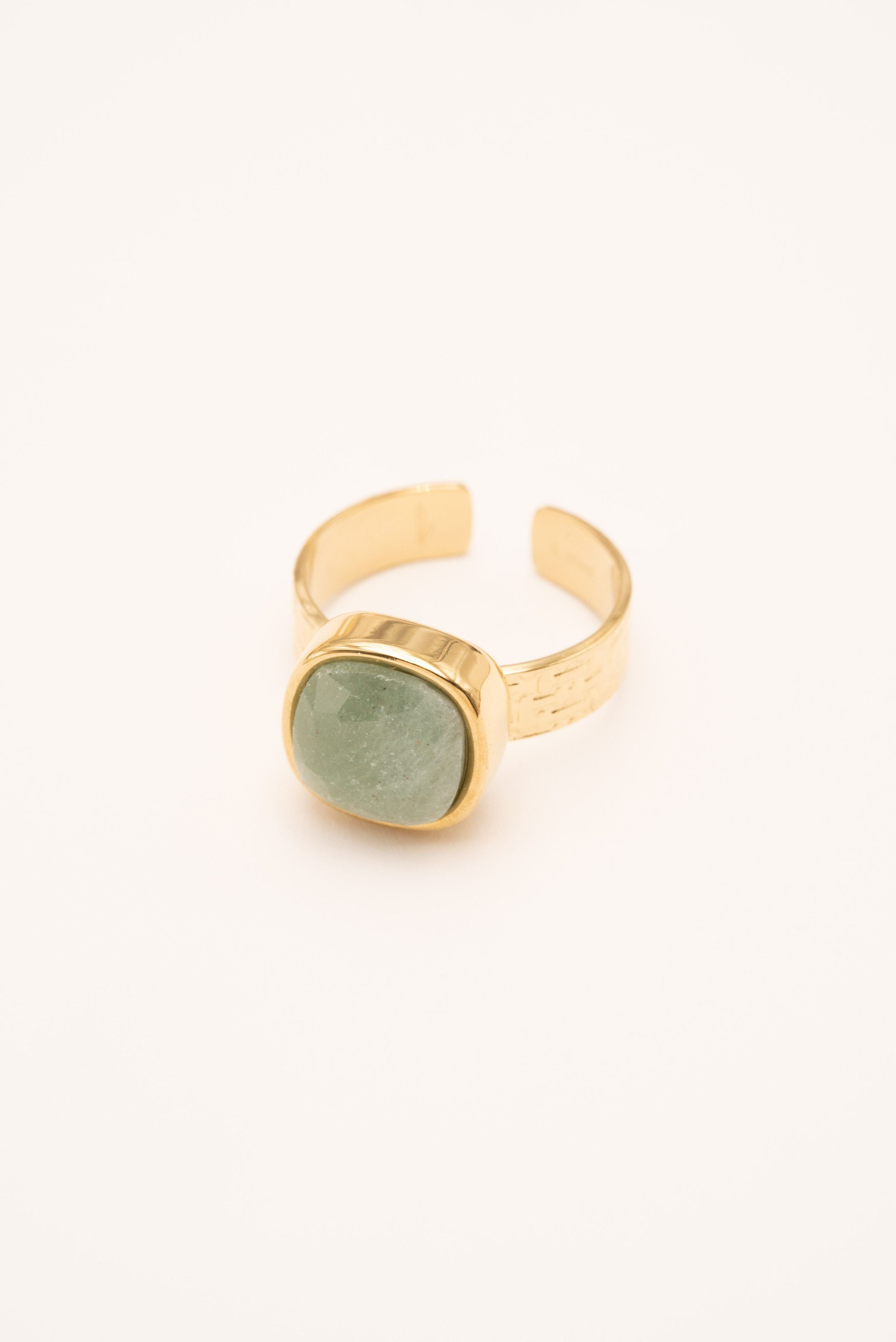 Bague Bohm Paris - Sivaria Bague Bohm Paris Aventurine verte 