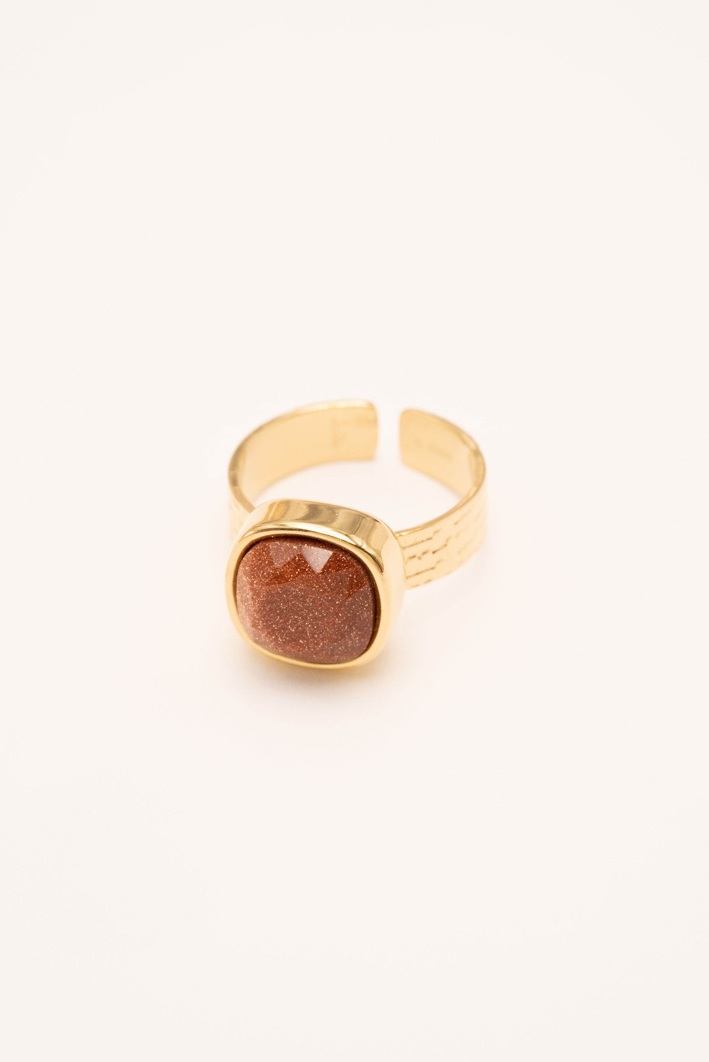 Bague Bohm Paris - Sivaria Bague Bohm Paris pierre de sable d or 