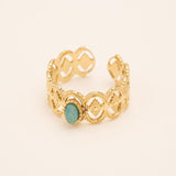 Bague Bohm Paris - Sivethine Bague Bohm Paris Amazonite 