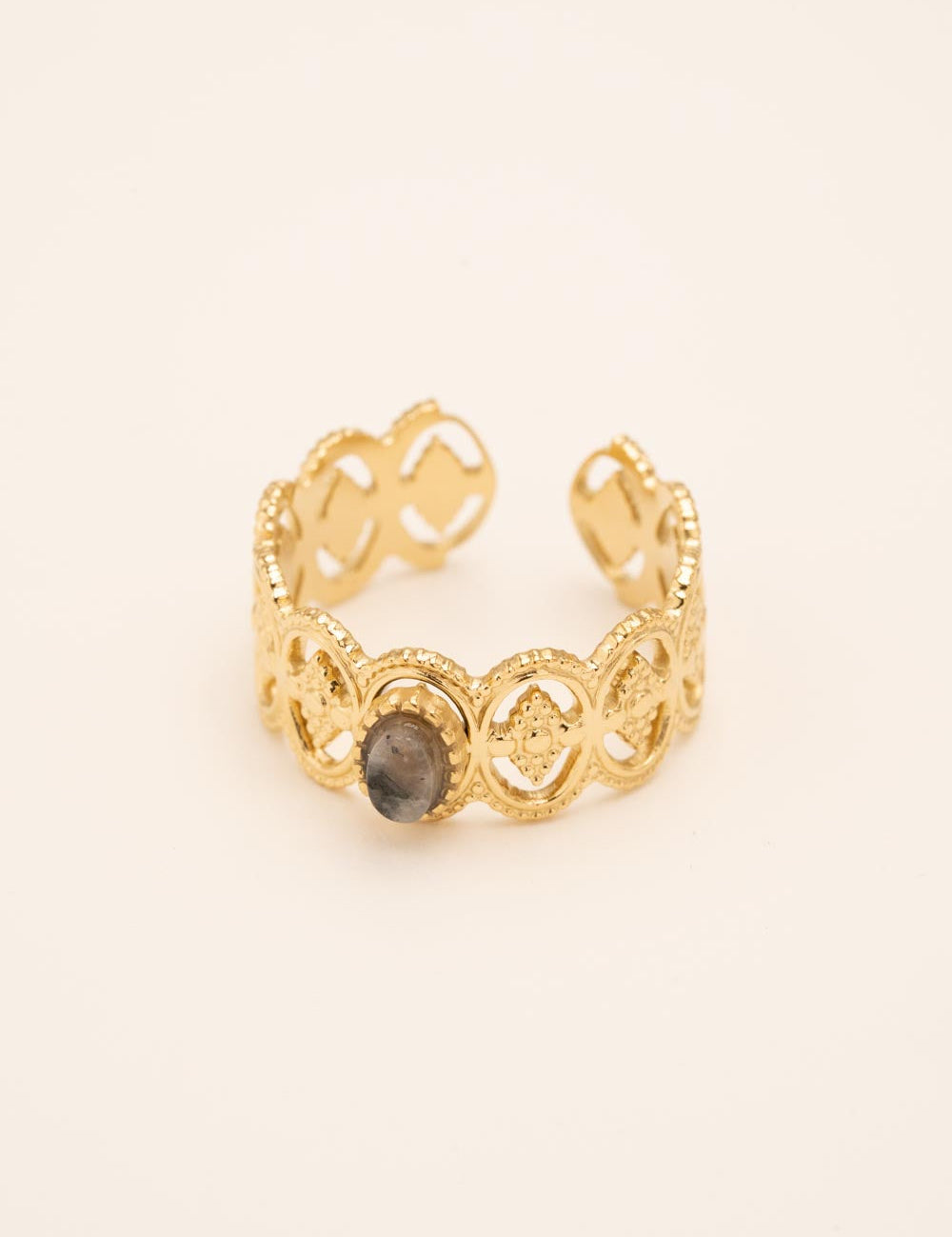 Bague Bohm Paris - Sivethine Bague Bohm Paris Labradorite 