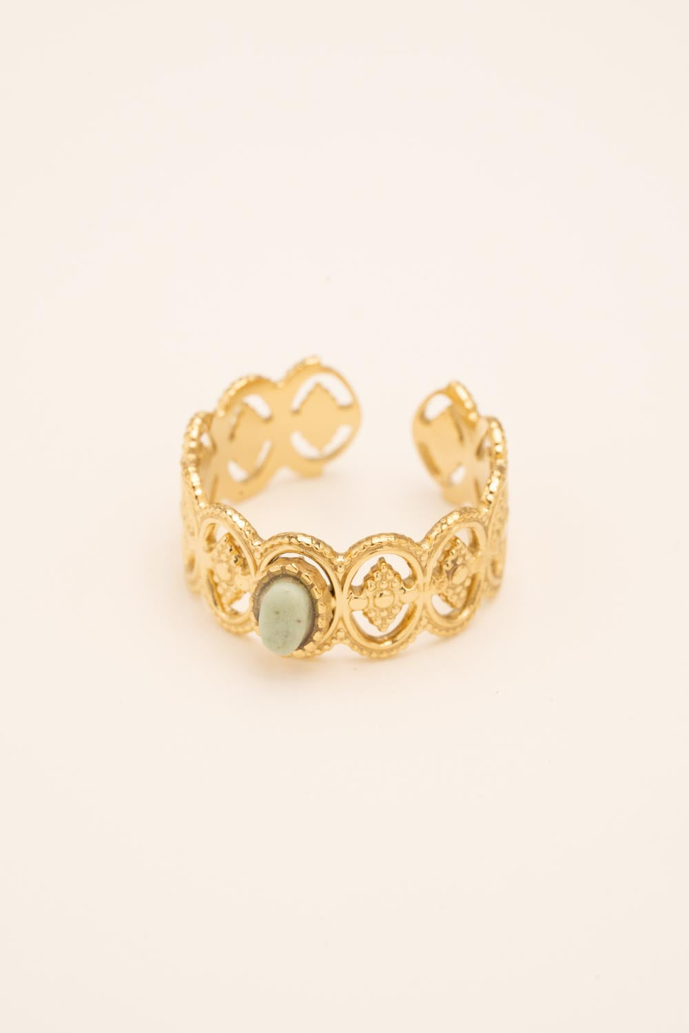 Bague Bohm Paris - Sivethine Bague Bohm Paris Turquoise africaine 