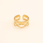 Bague Bohm Paris - Tyana Bague Bohm Paris Doré 