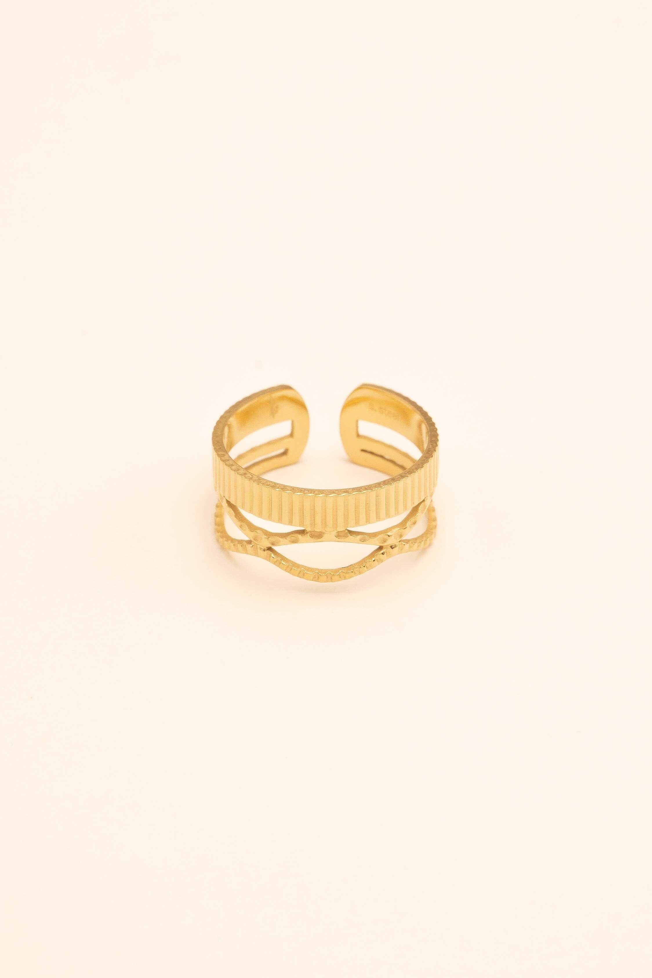 Bague Bohm Paris - Tyana Bague Bohm Paris Doré 