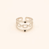 Bague Bohm Paris - Zuria Bague Bohm Paris Argenté noir 