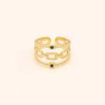 Bague Bohm Paris - Zuria Bague Bohm Paris Noir 