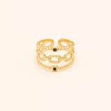 Bague Bohm Paris - Zuria Bague Bohm Paris Noir 