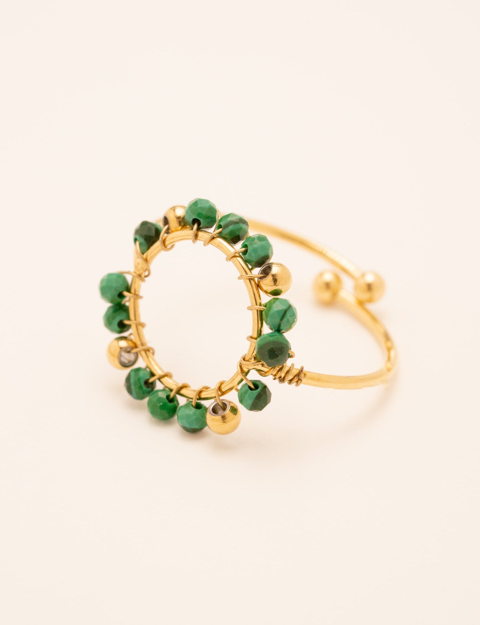 Bague Cody Bagues Bohm Paris Malachite 