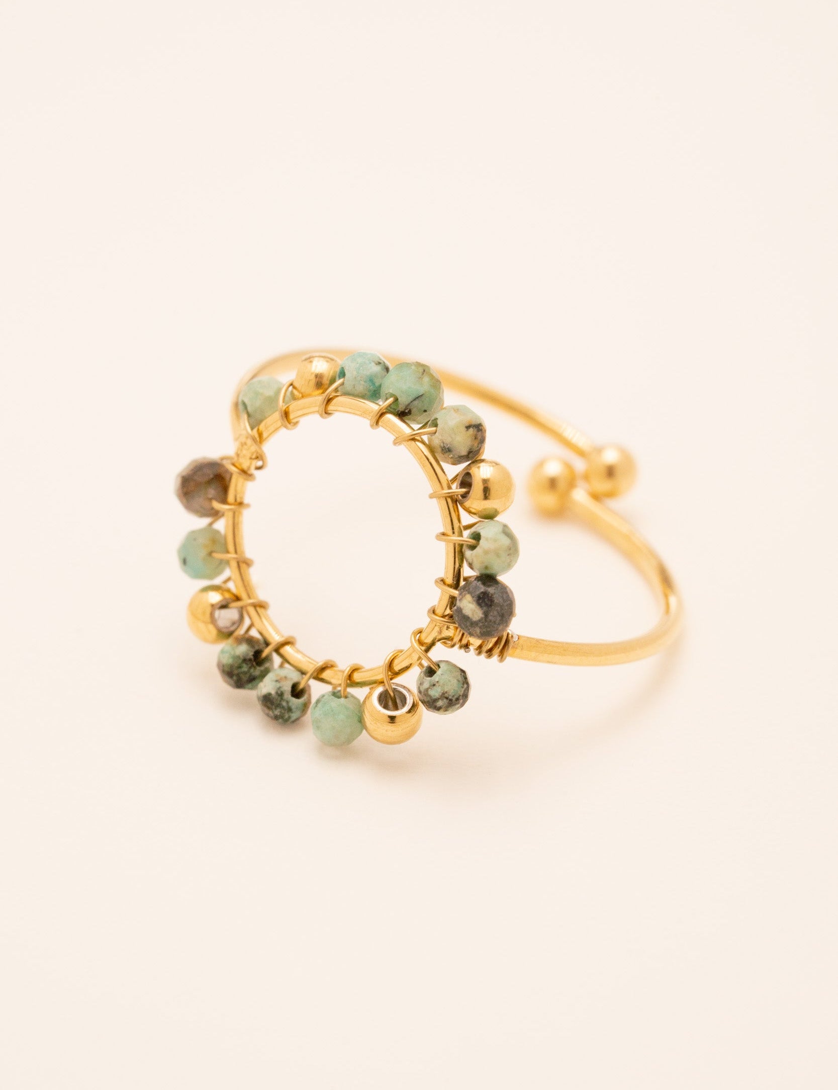 Bague Cody Bagues Bohm Paris Turquoise Africaine 