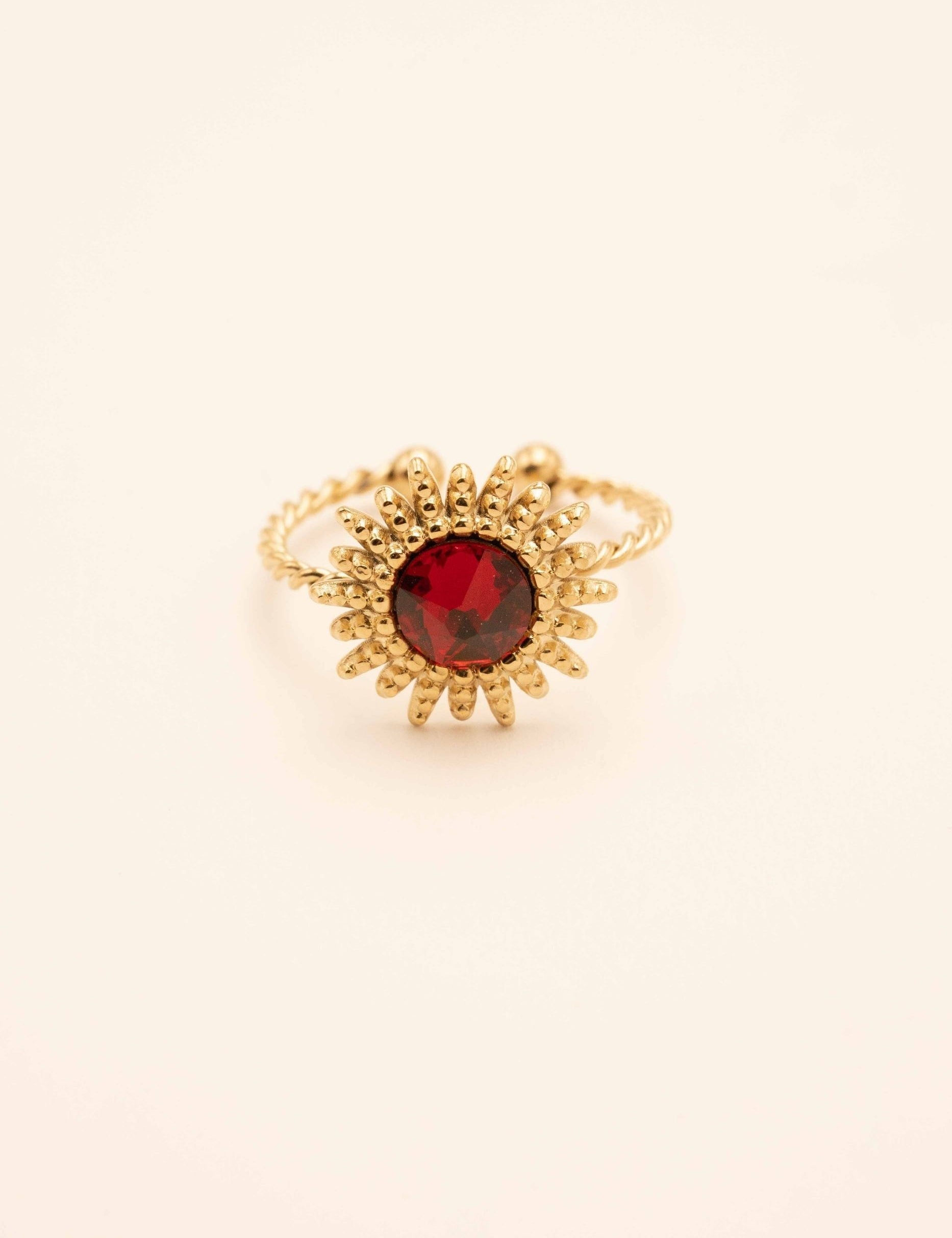 Bague Dao Bague Bohm Paris Rouge carmin 