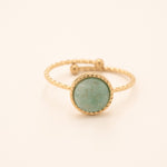Bague Emllo Bague Bohm Paris Amazonite 