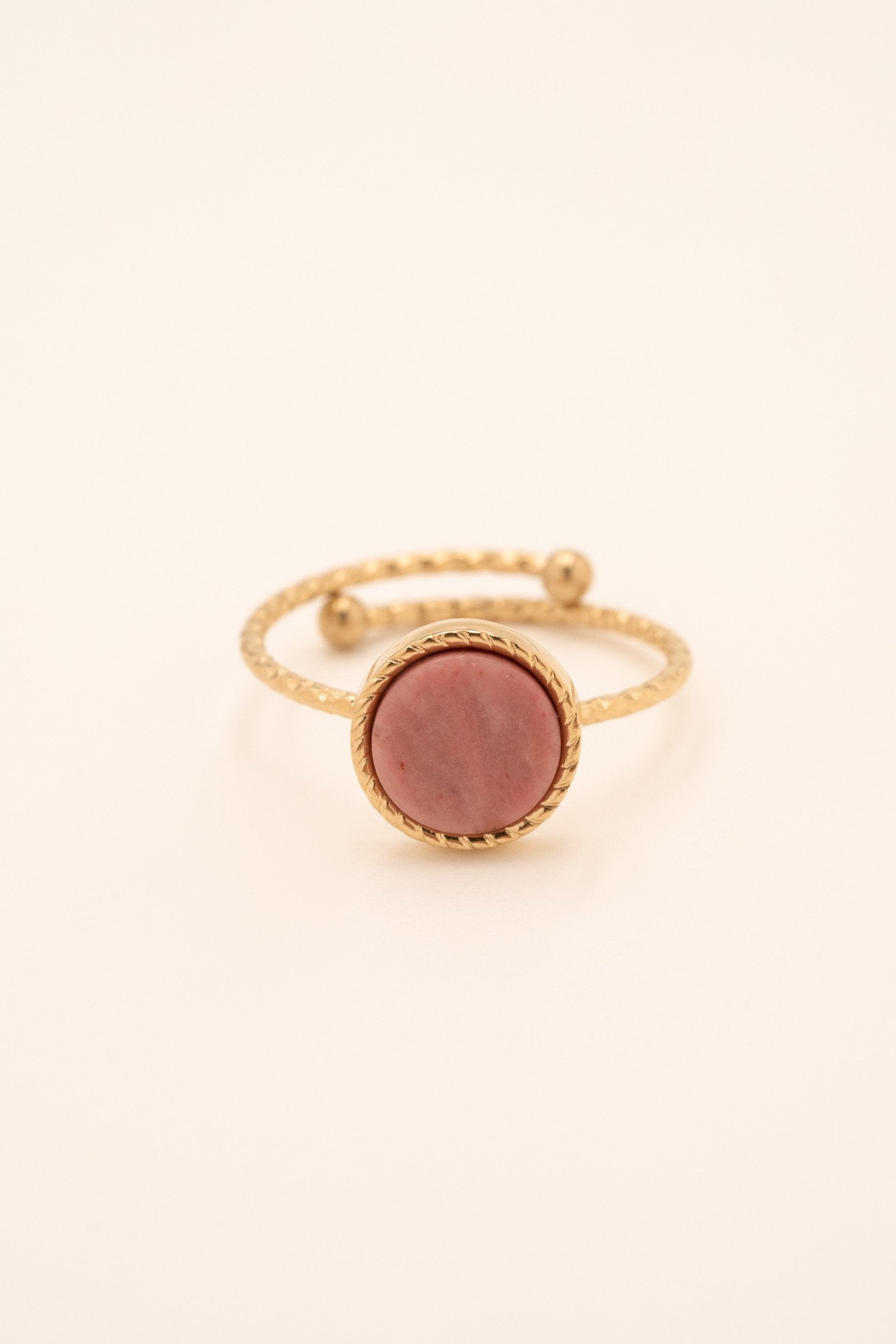 Bague Emllo Bague Bohm Paris rhodonite 