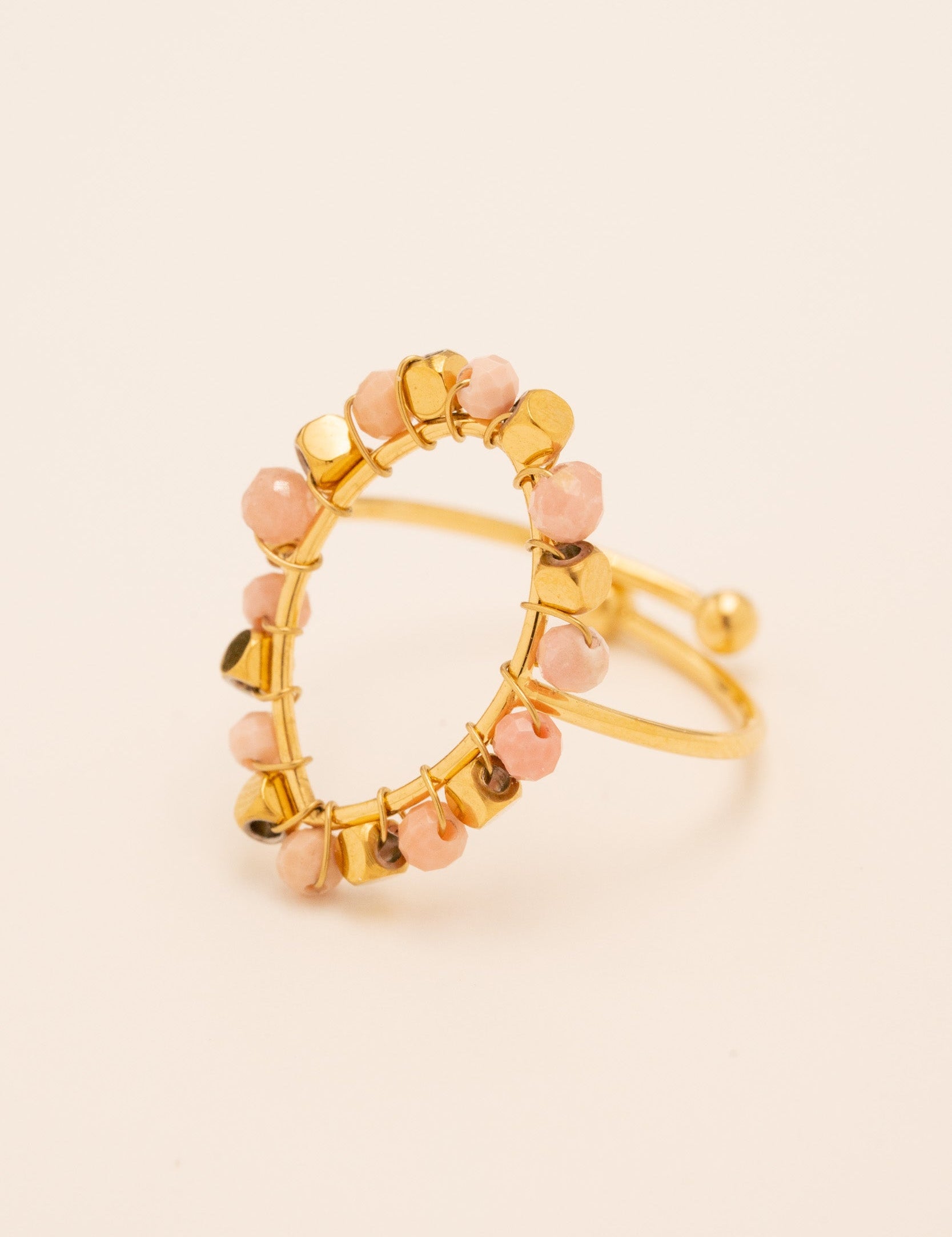 Bague Gloria Bagues Bohm Paris Rhodonite 