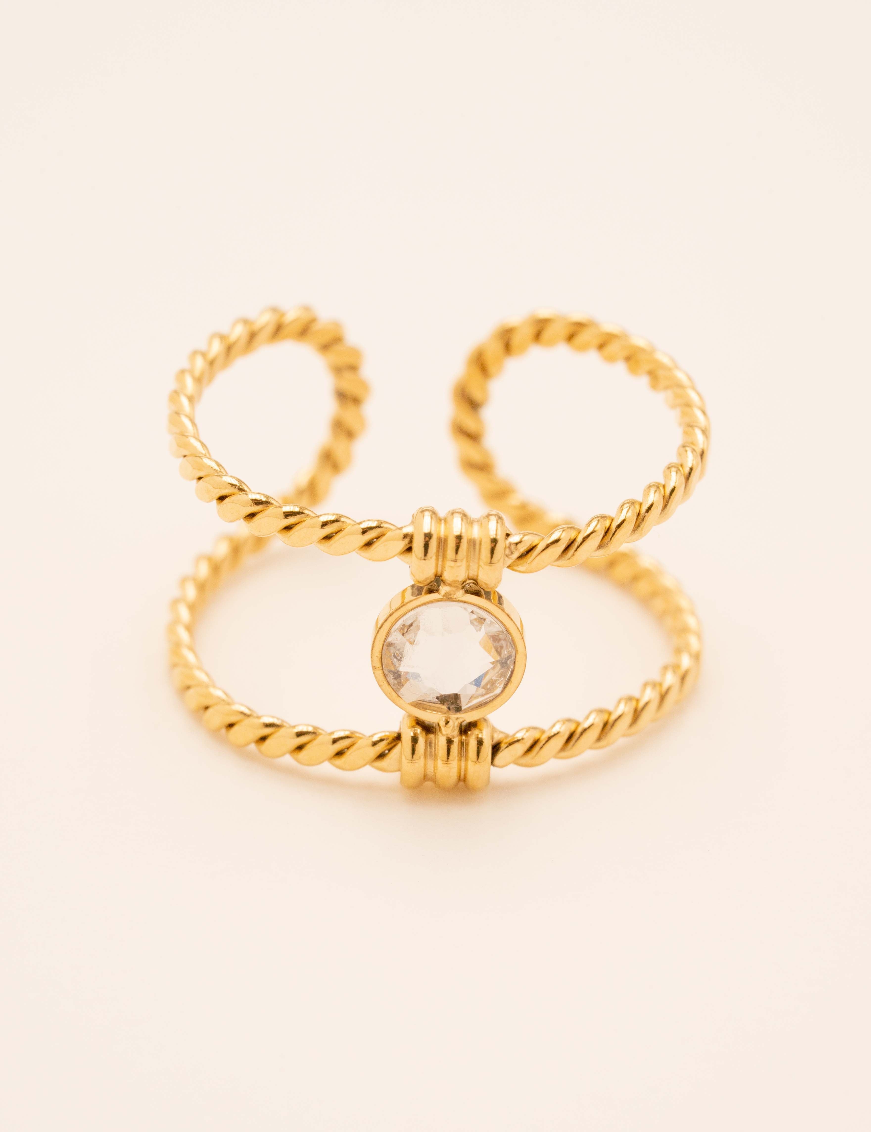 Bague Joe Bagues Bohm Paris Crystal 