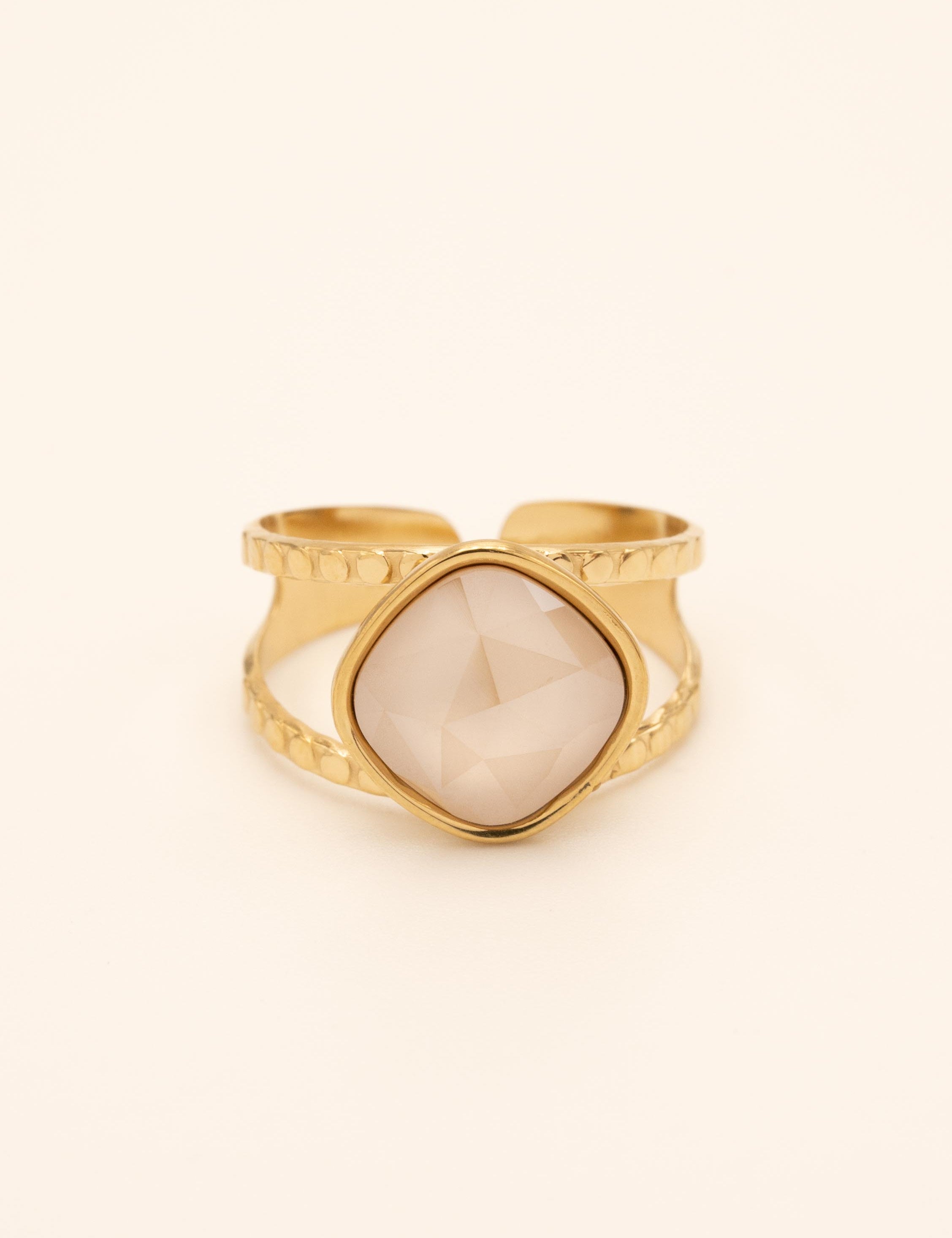 Bague Léa Bague Bohm Paris Beige rosé 