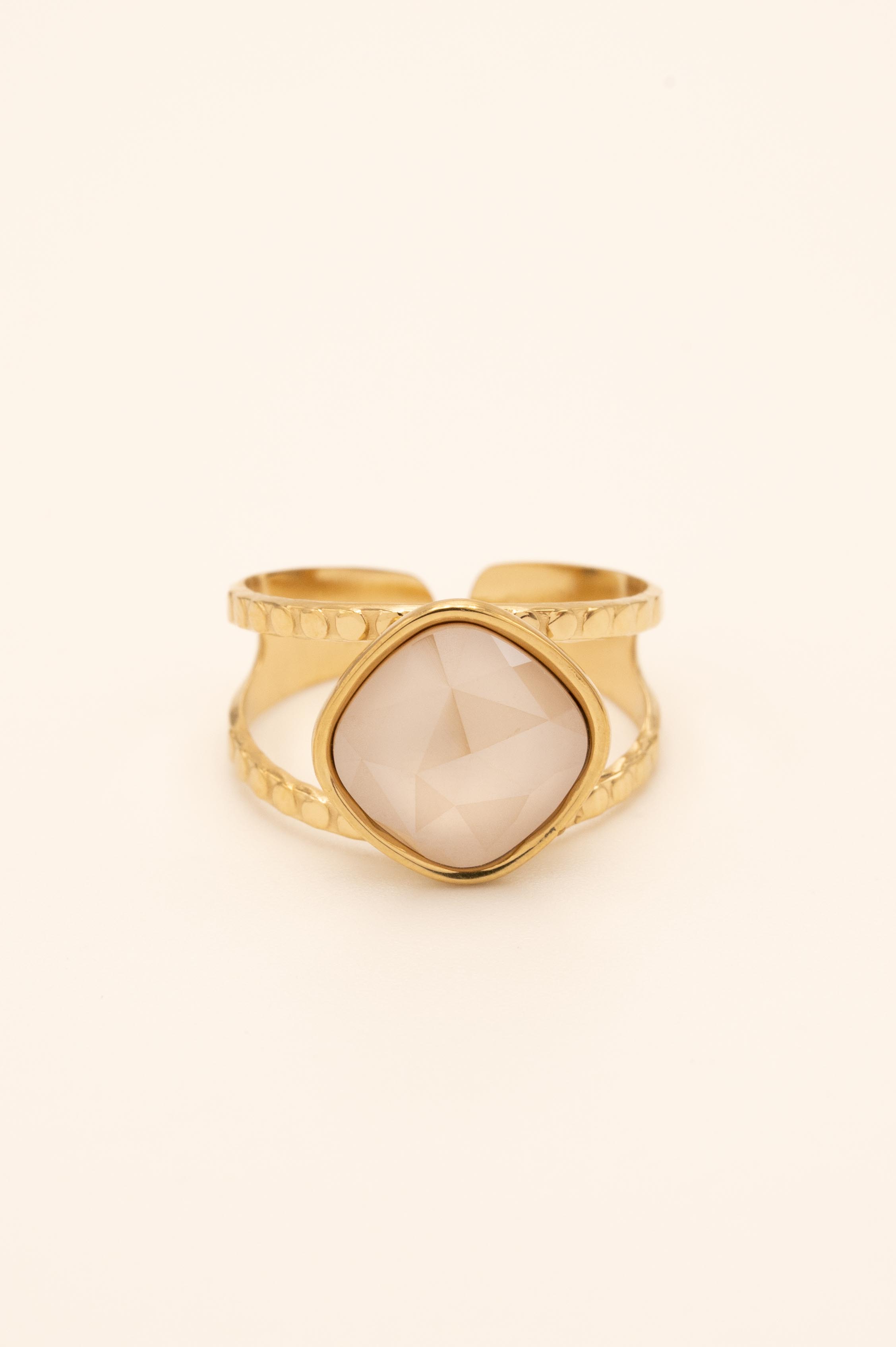 Bague Léa Bague Bohm Paris Beige rosé 