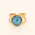 Bague Léa Bague Bohm Paris Bleu azur 