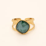 Bague Léa Bague Bohm Paris Vert foncé 