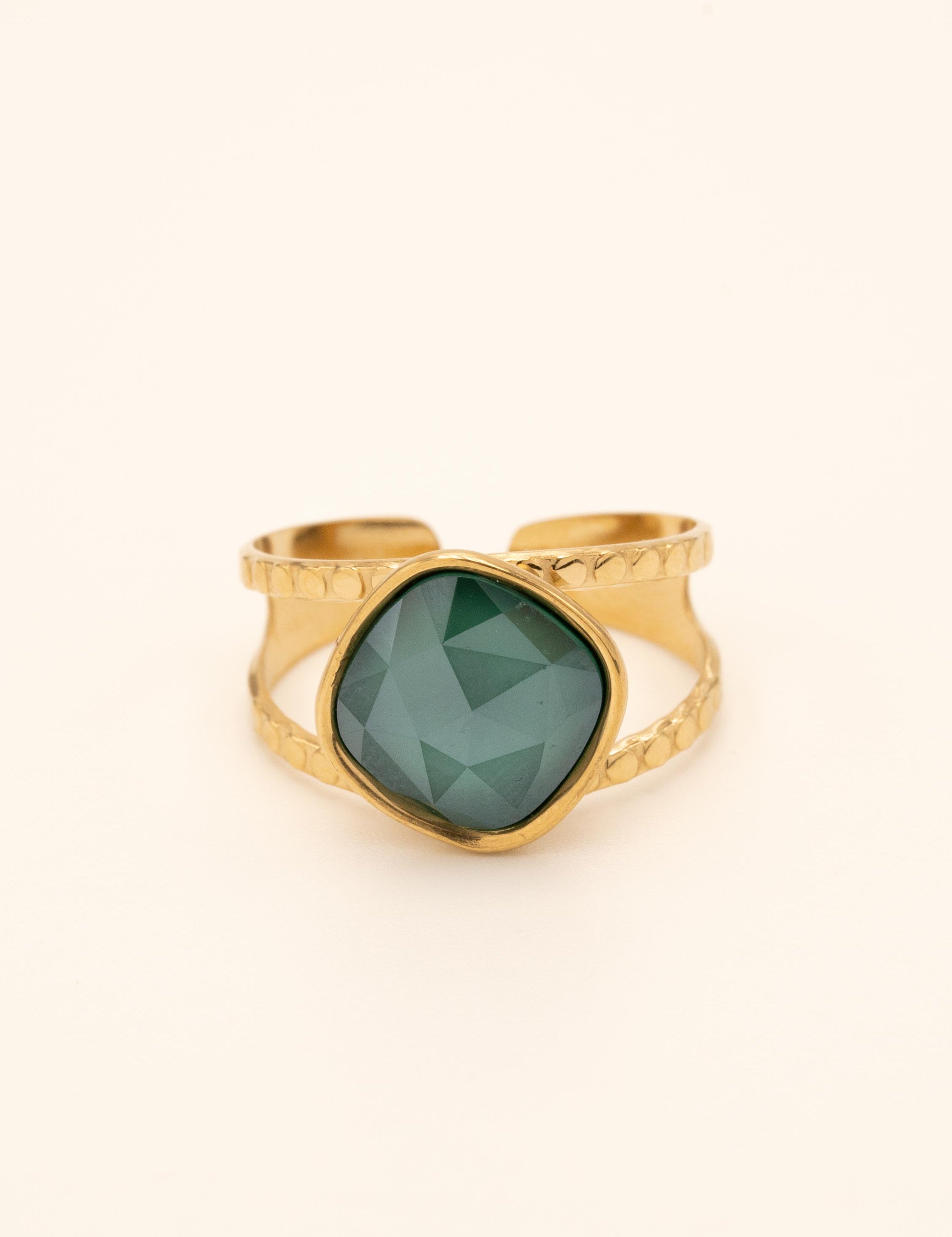 Bague Léa Bague Bohm Paris Vert foncé 