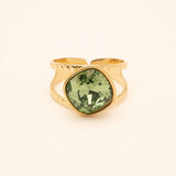 Bague Léa Bague Bohm Paris Vert prairie 
