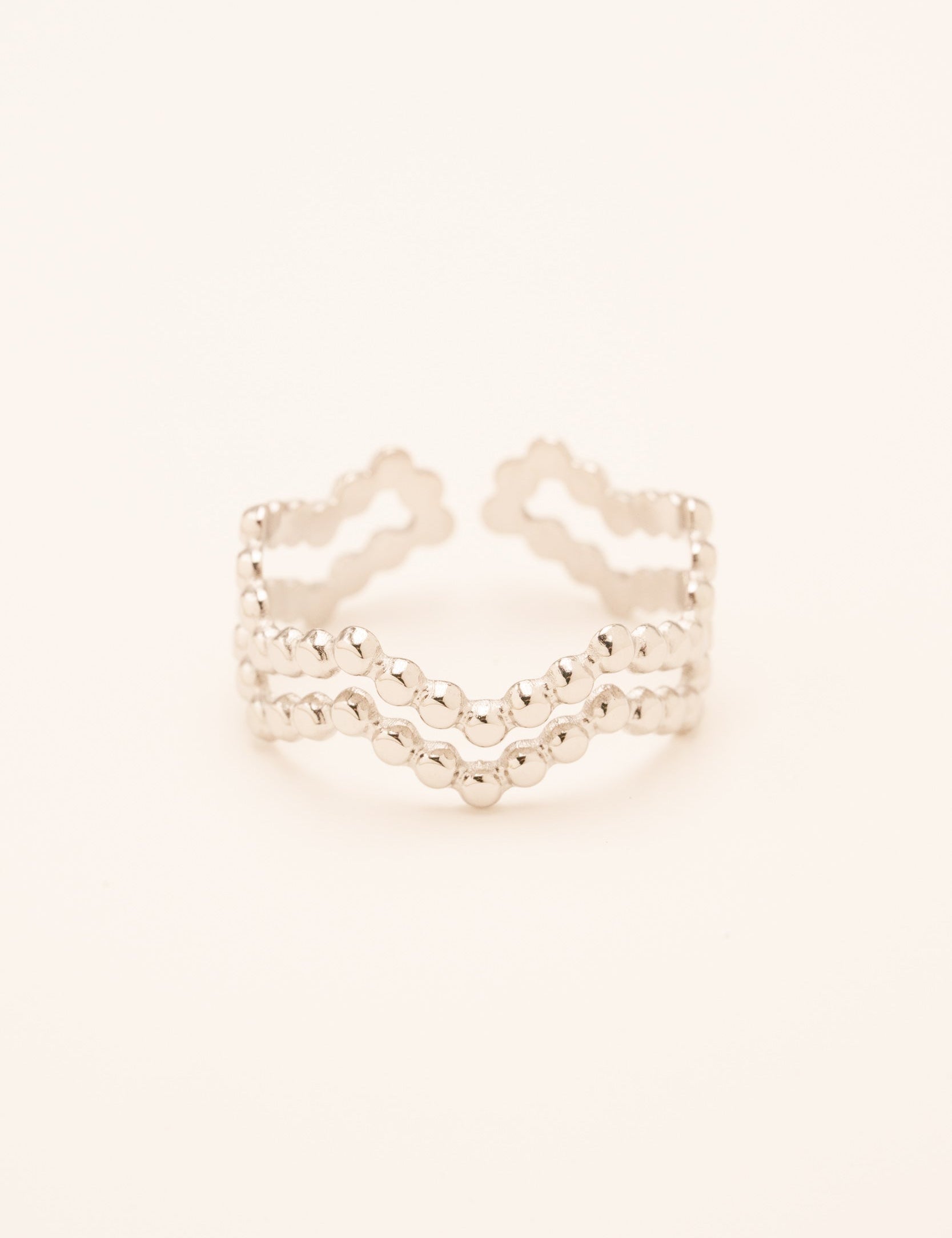 Bague Lowell Bagues Bohm Paris Argenté 