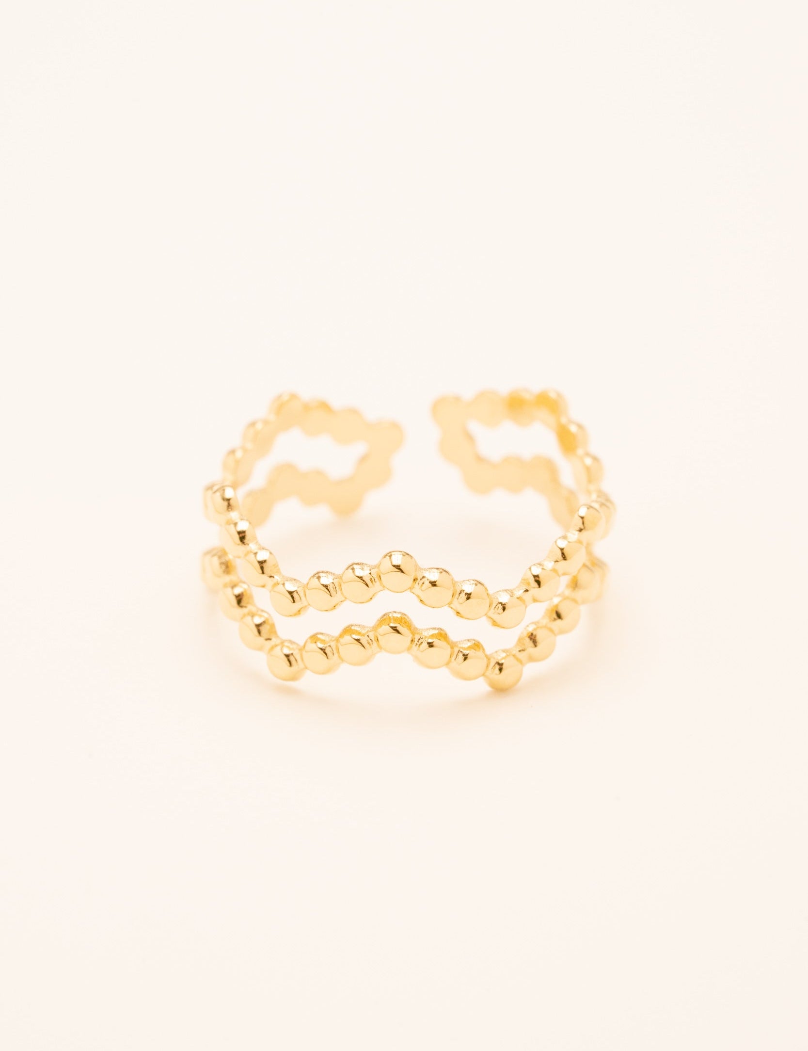 Bague Lowell Bagues Bohm Paris Doré 