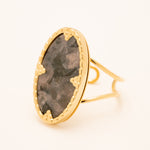 Bague Méli Colliers Bohm Paris Labradorite 