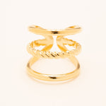 Bague Mylee Bohm Paris Doré 