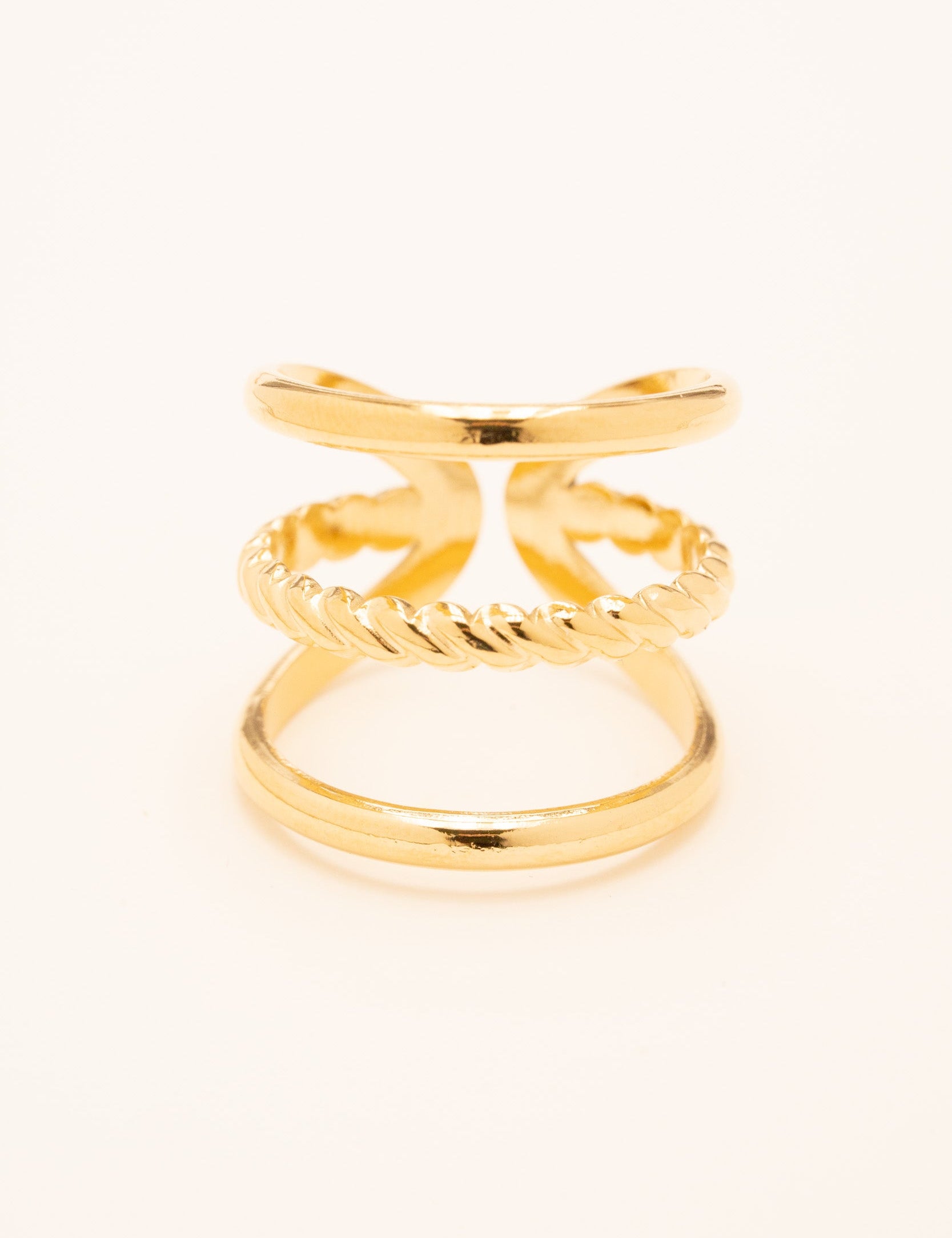 Bague Mylee Bohm Paris Doré 
